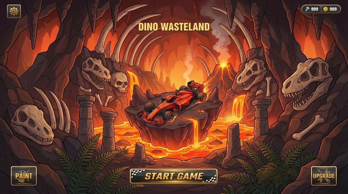 Dino Wasteland Game Lobby